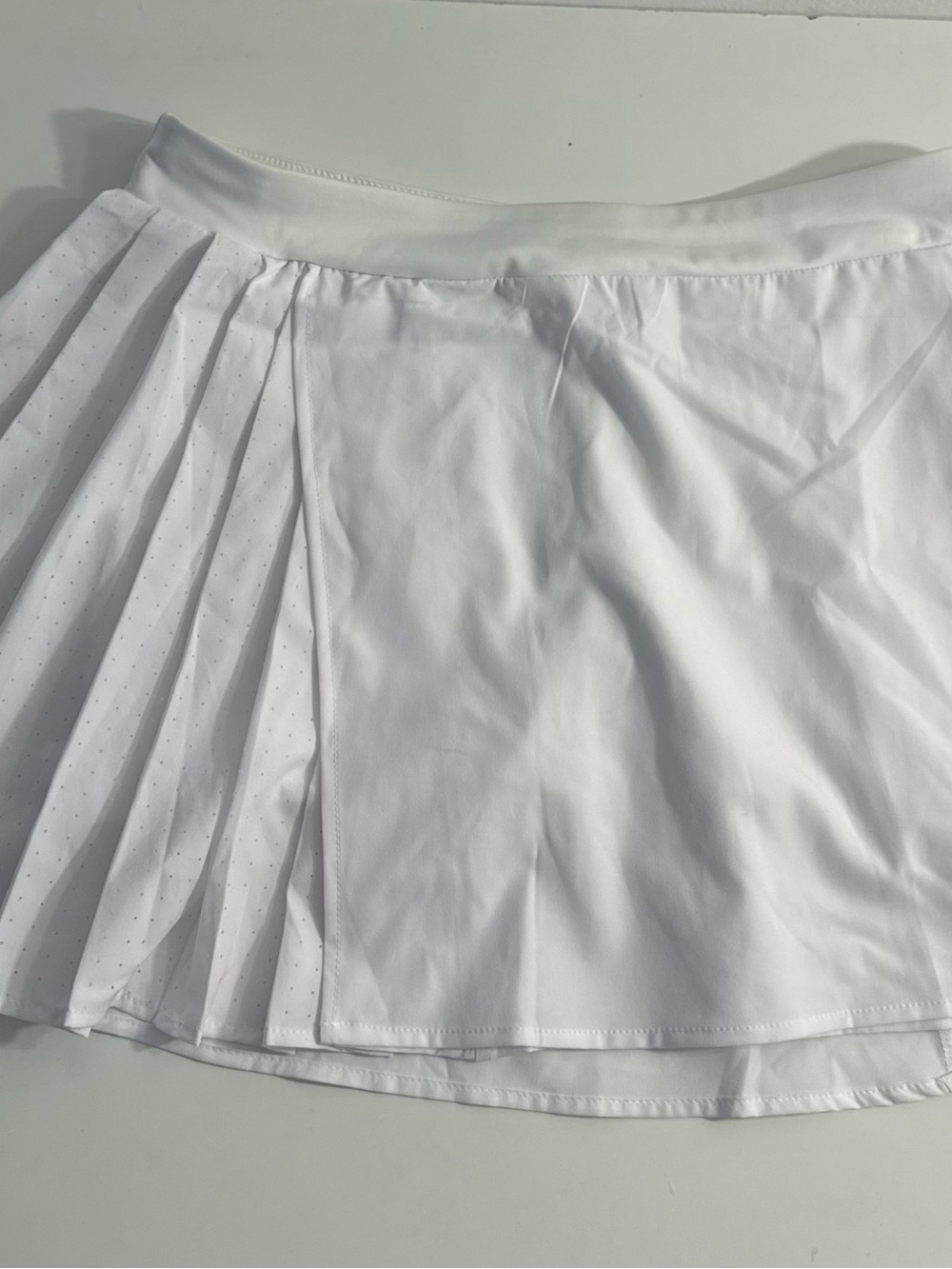 Avia White Pleated Women's Tennis Skort
